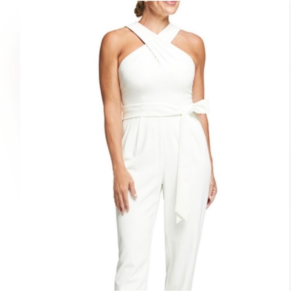 Eliza J white jumpsuit